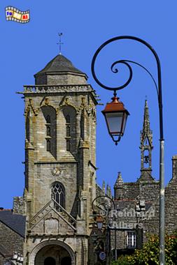 Locronan: Eglise St. Ronan, Bretagne, Locronan, Kirche, Ronan, Albers, Foto, foreal,