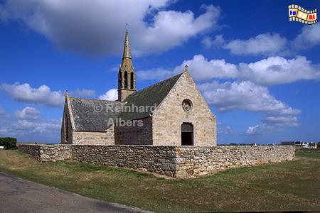 Notre-Dame de Penhors im Sdwesten der bretagne., Bretagne, Penhors, Finistere, Notre-Dame, Albers, Foto, foreal,