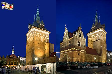 Stockturm und Peinkammer., Polen, Danzig, Gdańsk, Stockturm, Peinkammer, Albers, Foto, foreal