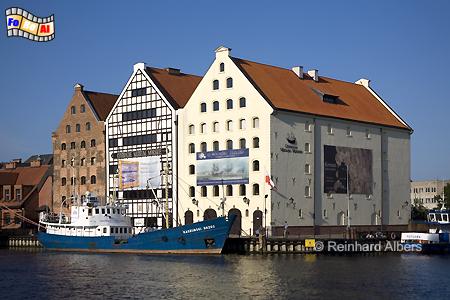 Gdańsk (Danzig) - In den drei ehemaligen Getreidespeichern 