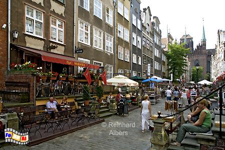 Ulica Mariacka (Frauengasse), Polen, Danzig, Gdańsk, Rechtstadt, Frauengasse, Ulica, Mariacka, Albers, Foto, foreal