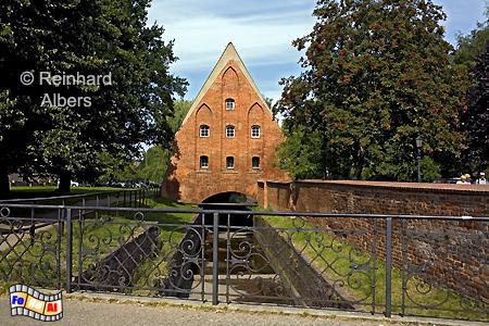 Kleine Mhle am Radaune-Kanal., Polen, Danzig, Gdańsk, Altstadt, Groe Mhle, Radaune, Mhle, Albers, Foto, foreal