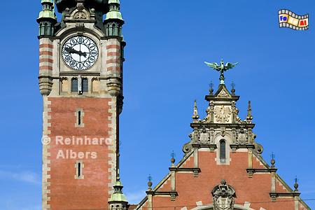 Hauptbahnhof, Polen, Danzig, Gdańsk, Hauptbahnhof, Bahnhof, Dworzec , Albers, Foto, foreal