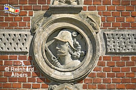 Stockturm Fassadendetail, Polen, Polska, Danzig, Gdańsk, foreal, Albers, Stockturm,