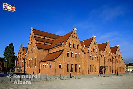 Philharmonie im ehemaligen Elektrizit�tswerk, Polen, Danzig, Gdańsk, Mottlau, Speicher, Bleihof, Elektrizit�tswerk, Ołowianka, Albers, Foto, foreal