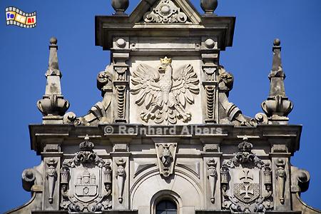 Hauptbahnhof Giebel, Polen, Danzig, Gdańsk, Hauptbahnhof, Bahnhof, Dworzec , Albers, Foto, foreal