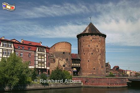 Gdańsk (Danzig) - Brama Stągiewna
(Milchkannentor), Polen, Danzig, Gdańsk, Brama, Stągiewna, Milchkannentor, Stadtbefestigung, Albers, Foto, foreal,