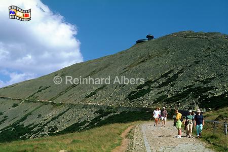 Riesengebirge - Schneekoppe 1602 m, Polska, Polen, Schlesien, foreal, Albers, Riesengebirge, Schneekoppe,