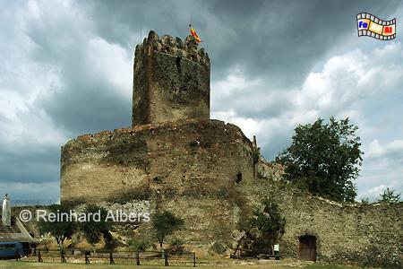 Bolk�w (Bolkenhain) - Ruine des historischen Schlosses (Burg)., Polska, Polen, Schlesien, foreal, Albers, Bolk�w, Bolkenhain