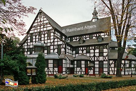 Świdnica (Schweidnitz) - Friedenskirche bietet Platz f�r 7500 Personen, davon 3000 Sitzpl�tze, Polska, Polen, Schlesien, Friedenskirche, Schweidnitz, Swidnica