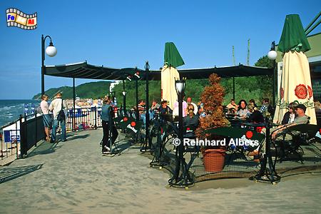 Seebrcke in Międzyzdroje (Misdroy), Polen, Polska, Międzyzdroje, Misdroy, Seebrcke, Ostsee, Albers, foreal, Foto,
