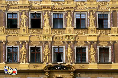 Wrocław (Breslau) - Haus zu den Sieben Kurfrsten am Rynek (Ring)., Polen, Polska, Breslau, Wroclaw, Niederschlesien, foreal, Albers, foto, Ring, Rynek