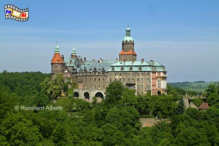 Schloss Kiiąż (Frstenstein), Polska, Polen, Schlesien, foreal, Albers, Schloss, Frstenstein, Kiiąż,
