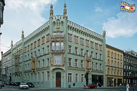 Wrocław (Breslau) - Gebude im englischen Tudorstil., Polen, Polska, Breslau, Wroclaw, Niederschlesien, foreal, Albers, foto, Tudorstil
