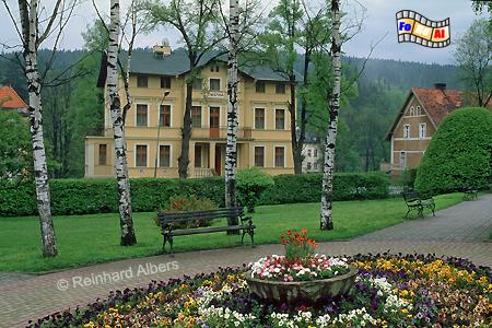 Lądek Zdr�j (Bad Landeck) - Kurpark, Polen, Polska, Schlesien, Glater Land, Bad Landeck, Lądek Zdr�j 