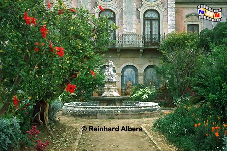 Palast von Estoi., Portugal, Algarve, Estoi, Palast, Albers, Foto, foreal,