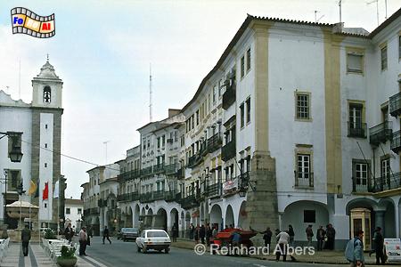 Evora - Praca do Giraldo, Portugal, Alentejo, Evora, Giraldo, Foto, Albers, foreal,