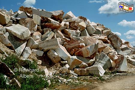 Marmorsteinbruch bei Estremoz, Portugal, Alentejo, Estremoz, Marmor, Albers, Foto, foreal,