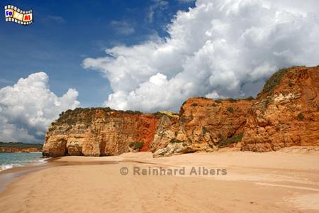 Praia da Rocha, Portugal, Algarve, Felsenkste, Praia da Rocha, Albers, Foto, foreal,