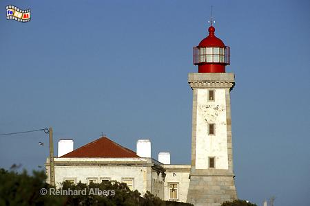 Leuchtturm Alfanzina bei Carvoeiro., Portugal, Algarve, Alfanzina, Carvoeiro, Leuchtturm, Farol, foreal, Foto