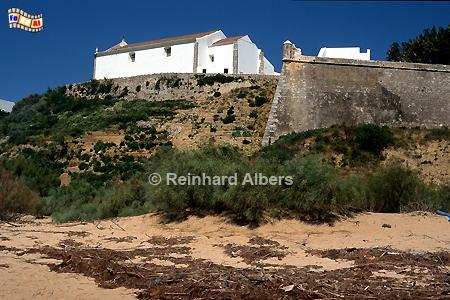 Festung in Cacela Velha, Portugal, Algarve, Cacela, Velha, Festung, Burg, Albers, Foto, foreal,