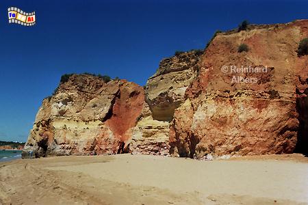 Praia da Rocha, Portugal, Algarve, Felsenkste, Praia da Rocha, Albers, Foto, foreal,