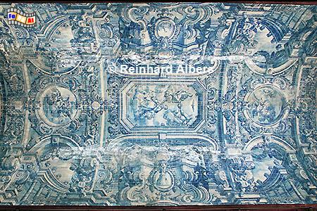 Almansil - Igreja de So Loureno mit historschen Azulejos., Portugal, Algarve, Almansil, Lourenco, Azulejos, Foto, Albers, foreal,