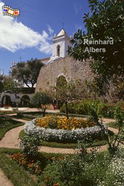 Tavira, botanischer Garten in der historischen Festung, Portugal, Algarve, Tavira, Botanischer Garten, Festung, Albers, Foto, foreal,
