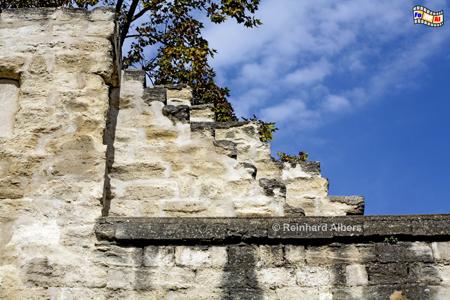 Avignon - Stadtmauer mit Platane, Frankreich, France, Avignon, Stadtmauer, Rempart, forteal, Albers, Foto, Bild