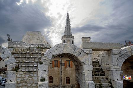 Arles - Arena (Amphitheater), Frankreich, France, Provence, Arles, Arena, Arnes, Amphitheater, foreal, Albers