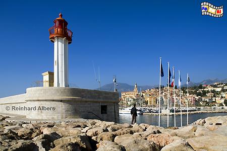 Menton an der Cte d Azur, Frankreich, France, Menton, Cte, Azur, foreal, Albers, Bild, Foto