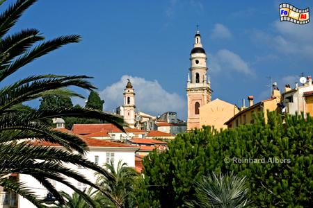 Menton an der Cte d Azur, Frankreich, France, Menton, Cte, Azur, foreal, Albers, Bild, Foto