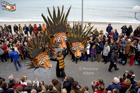 Menton - Zitronenfest mit Karnevalsumzug, Frankreich, France, Cte, Azur, Menton, Zitronenfest, foreal, Albers, Bild, Foto, Karneval