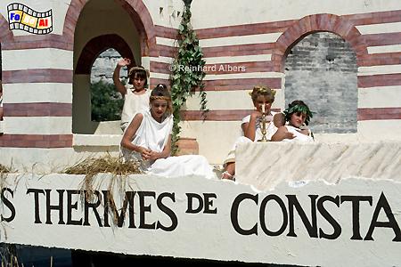 Arles - Festumzug im Rahmen des Reisfestes, Frankreich, France, Arles, Provence, Reisfest, Rmer, foreal, Albers