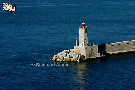 Nizza - Cte d Azur, Frankreich, France, Cte, Azur, Nizza, Nice, Leuchtturm, Phare, foreal, Albers, Foto, Bild,
