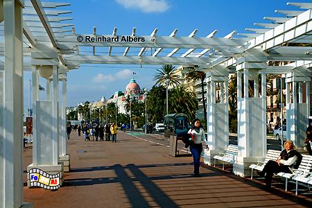 Nizza - Promenade des Anglais, Frankreich, France, Cte, Azur, Nizza, Nice, foreal, Albers, Foto, Bild, Promenade, Anglais