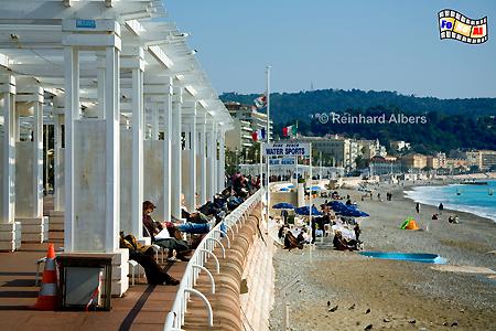 Nizza - Promenade des Anglais, Frankreich, France, Cte, Azur, Nizza, Nice, foreal, Albers, Foto, Bild,