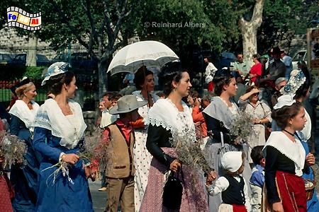 Arles - Festumzug im Rahmen des Reisfestes, Frankreich, France, Provence, Arles, Reisfest, Trachten, Umzug, foreal, Albers
