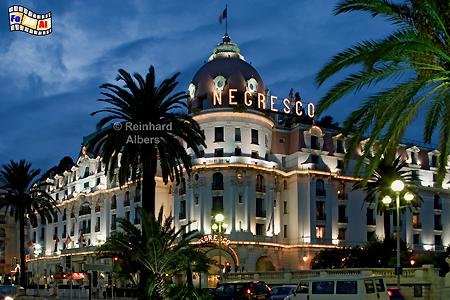 Nizza - Hotel Negresco, Frankreich, France, C�te, Azur, Nizza, Nice, foreal, Albers, Foto, Bild, Hotel, Negresco