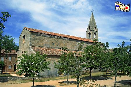 Le Thoronet - Klosterkirche der Zisterzienser, Frankreich, France, Provence, Thoronet, Kloster, Zisterzienser, foreal, Albers