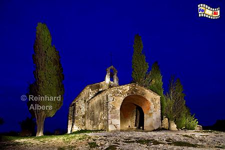 Saint-Sixte Chapelle bei Eygalires, Frankreich, France, Provence, Chapelle, Sixte, Eygalires, foreal, Albers