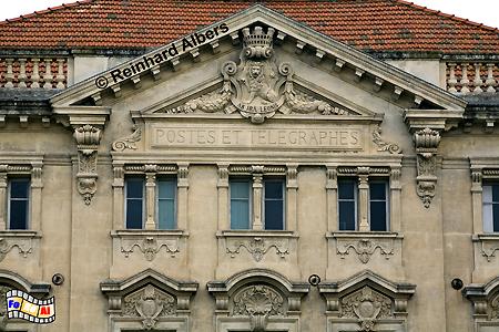 Arles - Post am Place de la R�publique, Frankreich, France, Provence, Arles, Post, Place, R�publique, foreal, Albers,
