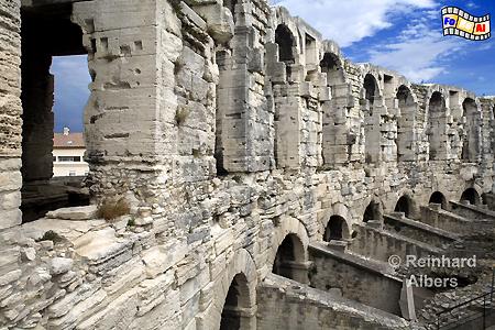 Arles - R�mische Arena (Amphitheater), Frankreich, France, Provence, Arles, Arena, Ar�nes, Amphitheater, foreal, Albers