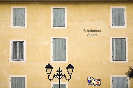 Orange , Hausfassade, Frankreich, France, Provence, Orange, foreal, Albers,