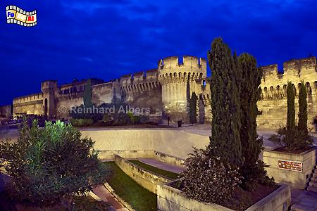 Avignon - Stadtmauer, Frankreich, France, Avignon, Stadtmauer, Rempart, foreal, Albers, Foto, Bild