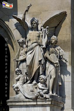 Opra Garnier - Figurengruppe, Frankreich, France, Paris, Opra, Oper, Garnier, Albers, foreal,