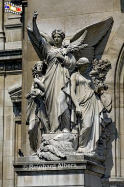 Opra Garnier - Figurengruppe, Frankreich, France, Paris, Opra, Oper, Garnier, Albers, foreal,