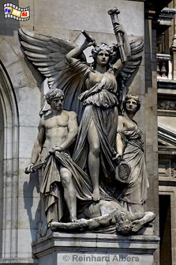 Opra Garnier - Figurengruppe, Frankreich, France, Paris, Opra, Oper, Garnier, Albers, foreal,