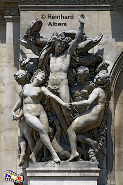 Opra Garnier - Figurengruppe, Frankreich, France, Paris, Opra, Oper, Garnier, Albers, foreal,