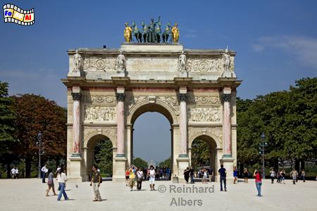 Arc de Triomphe de Carrousel, Frankreich, France, Paris, Arc, Triomphe, Carrousel, foreal, Albers,